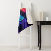 ハロウィーンウィッチとスカル顔デザイン シェルパブランケット (インサイチュ)