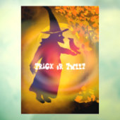 ハロウィーンウィッチとブラックバードトリックまたはツイートウィン ウィンドウサイン (シート3)