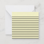 ハロウィーンウィッチをテーマにしたトートバッグ ノートカード (裏面)