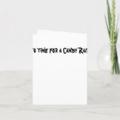 ハロウィーンウィッチアートトリックまたはトリートパーティー 招待状 (裏面)