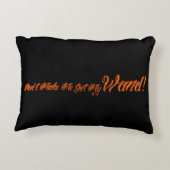 ハロウィーンウィッチィ引用文 アクセントクッション (裏面)