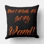 ハロウィーンウィッチィ引用文 クッション (裏面)