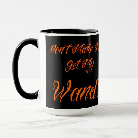 ハロウィーンウィッチィ引用文 マグカップ (左)