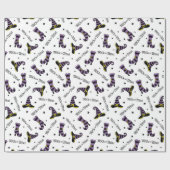 ハロウィーンウィッチィ魔法 ラッピングペーパー (フラット)