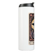 ハロウィーンウィッチエステティック猫好きゴシックタロット タンブラー (回転左)