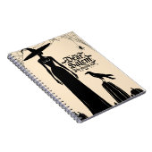 ハロウィーンウィッチオレンジスパイラルノート ノートブック (右側)