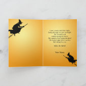 ハロウィーンウィッチカスタム カード (内部)