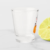 ハロウィーンウィッチカボチャ&ブラックキャット ショットグラス (左)