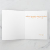 ハロウィーンウィッチキャットパープル魔法 カード (内部)