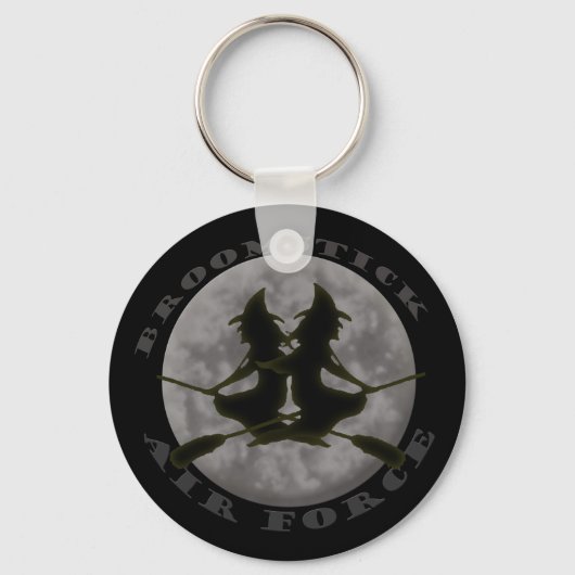 ハロウィーンウィッチキーチェーン キーホルダー (正面)