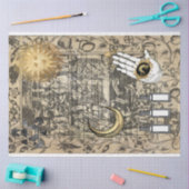 ハロウィーンウィッチクラフトメディカルヴィンテージエフェメラ 薄葉紙 (クラフト)