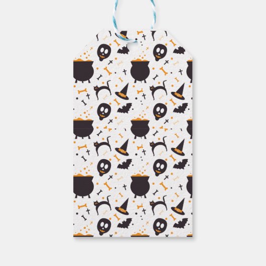 ハロウィーンウィッチクラフト ギフトタグ (裏面)