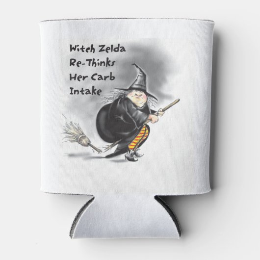 ハロウィーンウィッチクーラーボックス 缶クーラー (正面)