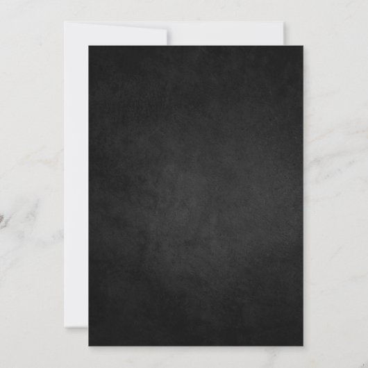 ハロウィーンウィッチコールドロン誕生日招待状 招待状 (裏面)