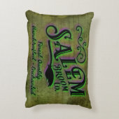 ハロウィーンウィッチサレムブロム会社の看板 アクセントクッション (裏面(縦))