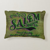 ハロウィーンウィッチサレムブロム会社の看板 アクセントクッション (裏面)