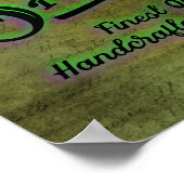 ハロウィーンウィッチサレムブロム会社の看板 ポスター (角)