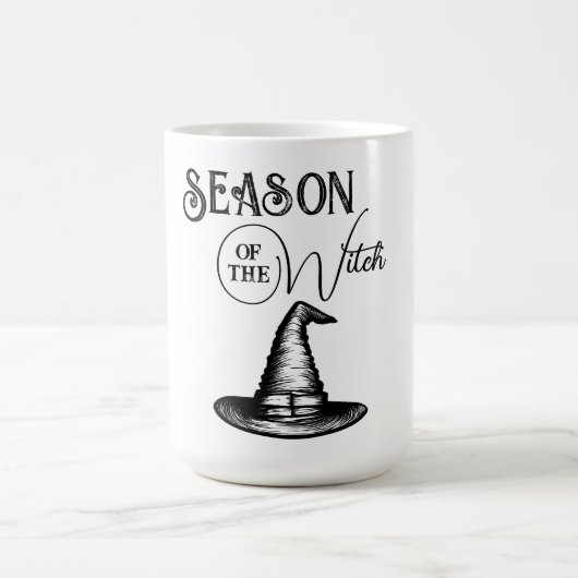 ハロウィーンウィッチシャツハットシーズンギフト コーヒーマグカップ (中央)