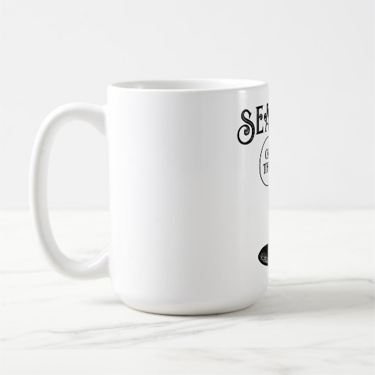 ハロウィーンウィッチシャツハットシーズンギフト コーヒーマグカップ (左)