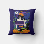 ハロウィーンウィッチシュガースカル クッション (裏面)