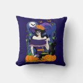 ハロウィーンウィッチシュガースカル クッション (正面)