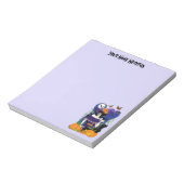 ハロウィーンウィッチシュガースカル ノートパッド (回転)