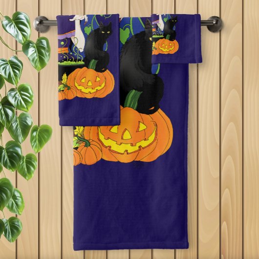 ハロウィーンウィッチシュガースカル バスタオルセット