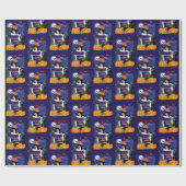 ハロウィーンウィッチシュガースカル ラッピングペーパー (フラット)