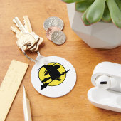 ハロウィーンウィッチシルエット キーホルダー