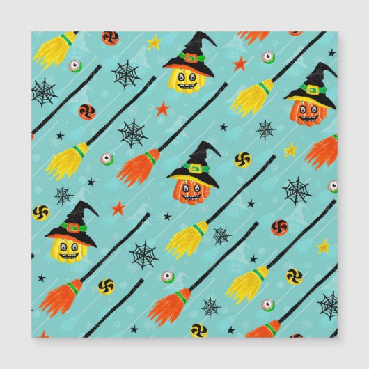 ハロウィーンウィッチシームレステーマ (正面)