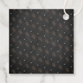 ハロウィーンウィッチジェンダーの表示パーティー フェイバータグ (裏面)