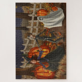 ハロウィーンウィッチズグールズと幽霊たちオーマイ ジグソーパズル (縦)