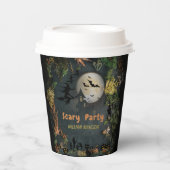 ハロウィーンウィッチズパーティーナイトプランナー招待状 紙コップ (正面)