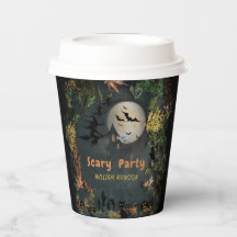 ハロウィーンウィッチズパーティーナイトプランナー招待状