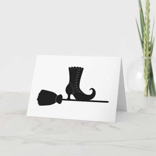 ハロウィーンウィッチズブルーム カード (正面)