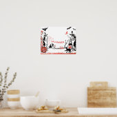 ハロウィーンウィッチズポスター ポスター (キッチン)