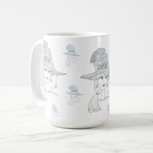 ハロウィーンウィッチズマグ コーヒーマグカップ (正面左)