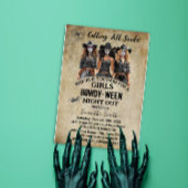 ハロウィーンウィッチズ死んだパーティーの日 招待状