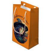 ハロウィーンウィッチテーマ スモールペーパーバッグ (裏面アングル)