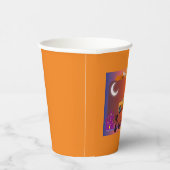 ハロウィーンウィッチドライビングカーことわざ 紙コップ (右)