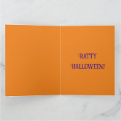 ハロウィーンウィッチネズミとブロムカスタム カード (内部)