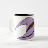 ハロウィーンウィッチハットコーヒーマグ ツートーンマグカップ (正面左)