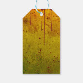 ハロウィーンウィッチハットスパイダーグランギー血の贈り物ラベル ギフトタグ (裏面)