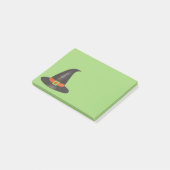 ハロウィーンウィッチハットトリックまたはグリーンブラックの治療 ポストイット (アングル)