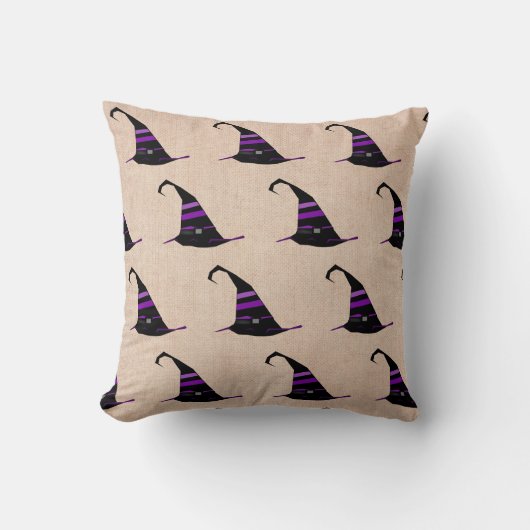 ハロウィーンウィッチハット クッション (正面)