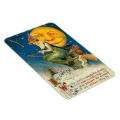 ハロウィーンウィッチバイライドヴィンテージ マグネット (右側)