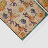 ハロウィーンウィッチパンプキン紙デクページ 薄葉紙 (詳細)