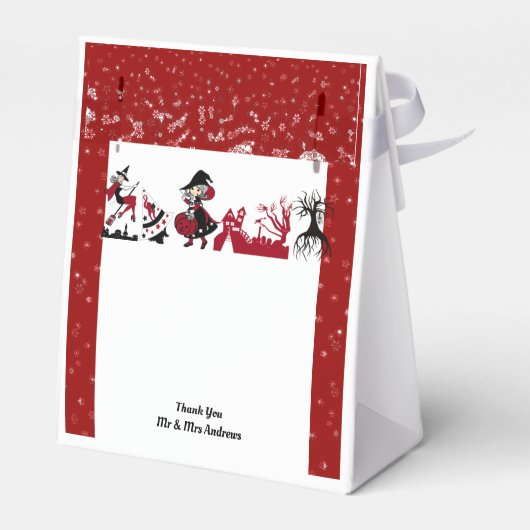 ハロウィーンウィッチパーティーハロウィーンのカボチャのちょうちんコブ不気味 フェイバーボックス (裏面サイド)