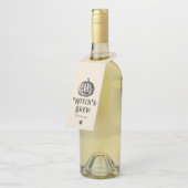 ハロウィーンウィッチブリューボトルヴィンテージパンプキン ボトルネックタグ (アングル)