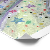 ハロウィーンウィッチポスタープリントby Molly Harrison ポスター (角)